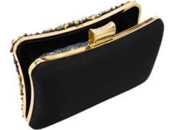 Bolsa De Mão Feminina Para Eventos Noturnos, Com Corrente E Pérolas Bordadas, Ideal Para Casamentos.
