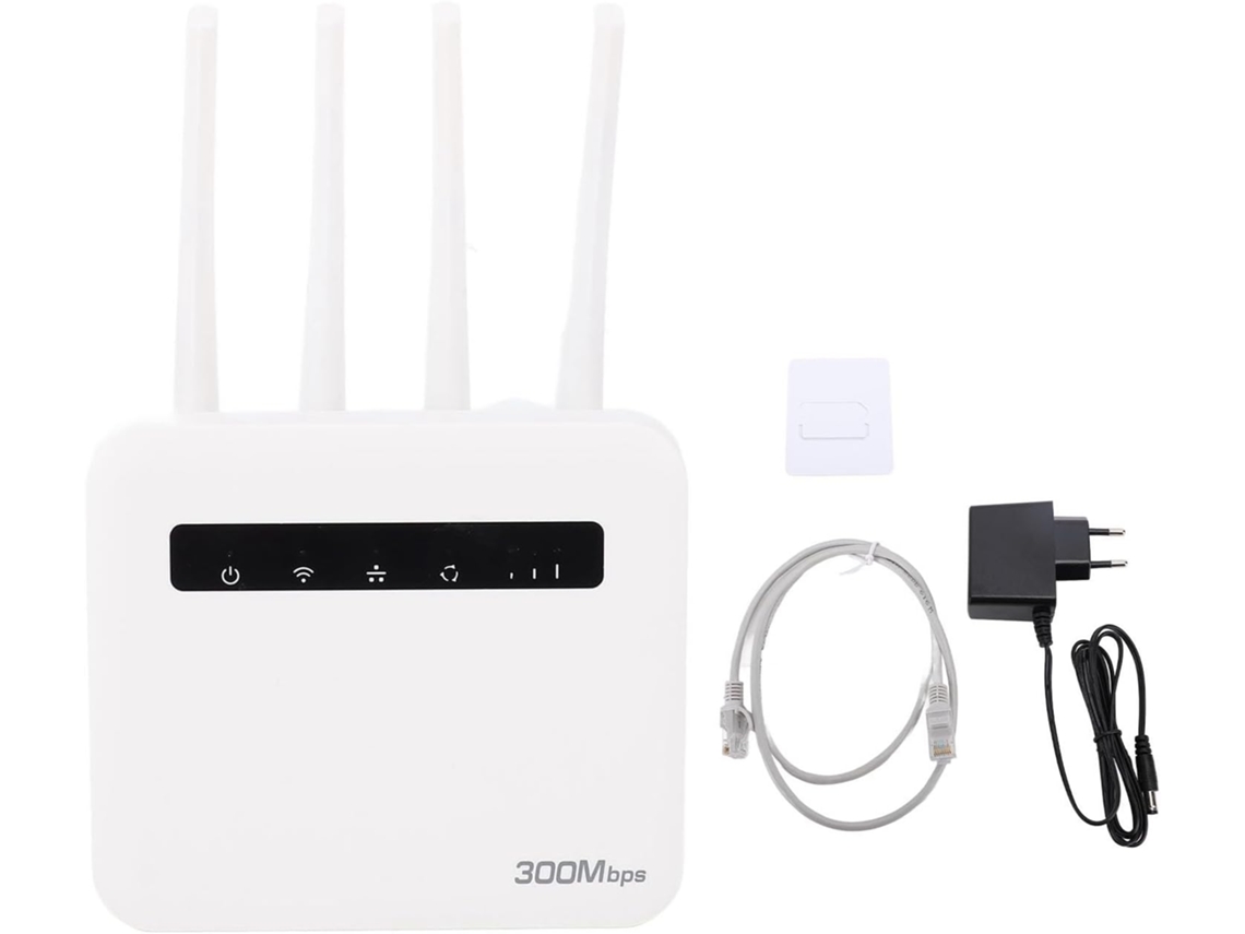 Roteador Sem Fio 4g Lte, Modem Wi-fi De Banda Dupla Com Slot Para