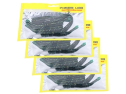 Isca de Minhoca Silicone Artificial 4 Unidades 3