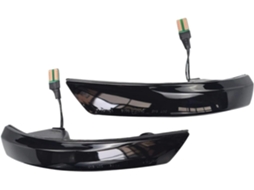 Piscas De Led Dinâmicos Com Indicador Sequencial Nos Retrovisores Laterais Para Ford Focus 2, 3 Mk2, Mk3 E Mondeo Mk4