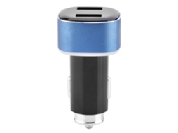 Carregador de Carro LAXISCREED 2 Portas Usb 4.8a Rápido