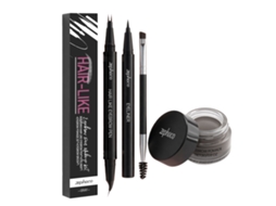 Kit Tinte Sobrancelha Cinza Impermeável