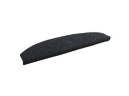 Vidaxl Tapetes Adesivos Para Escadas 15 Pcs Preto 80 X 24,5 X 3,5 Cm