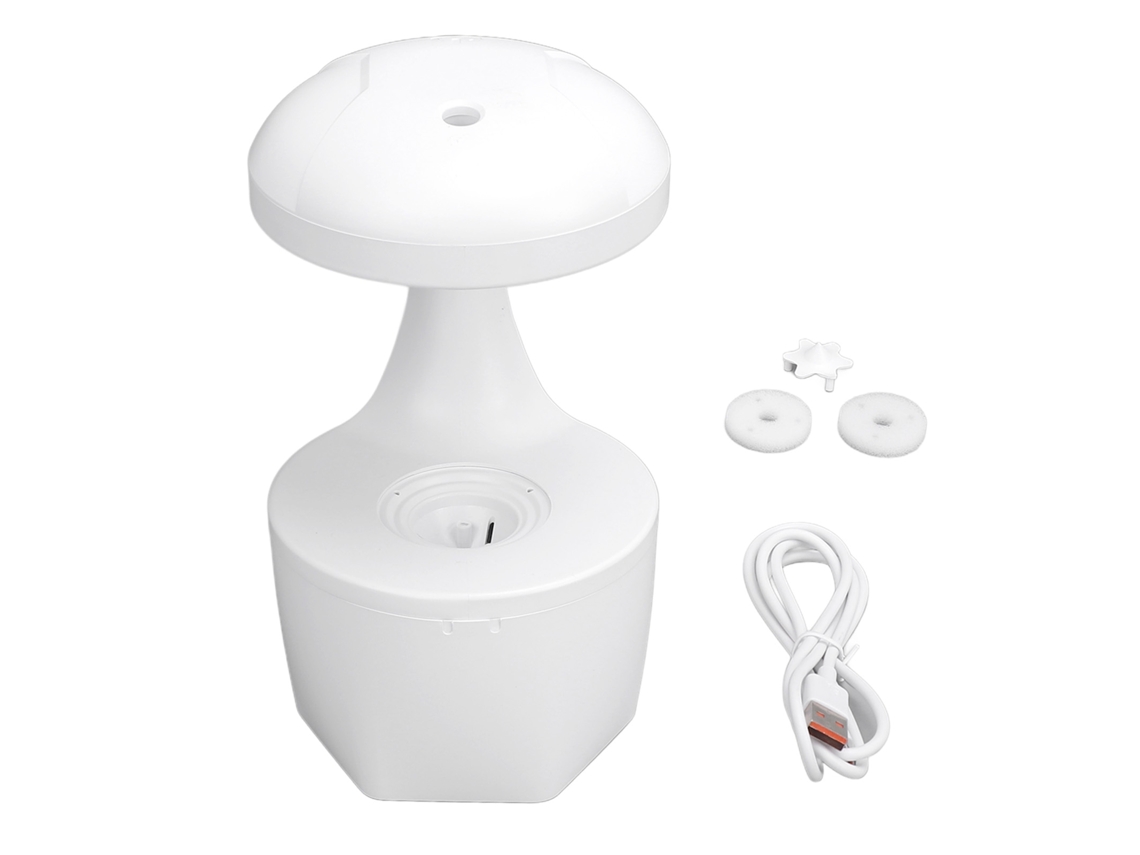 Laxiscreed Umidificador Com Gota De Água Anti-gravidade Para Ambientações Em Casa E Escritórios