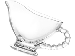 Molheira De Vidro De 120ml Com Alça Em Formato De Coração, Ideal Para Molhos, Versátil Cozinha