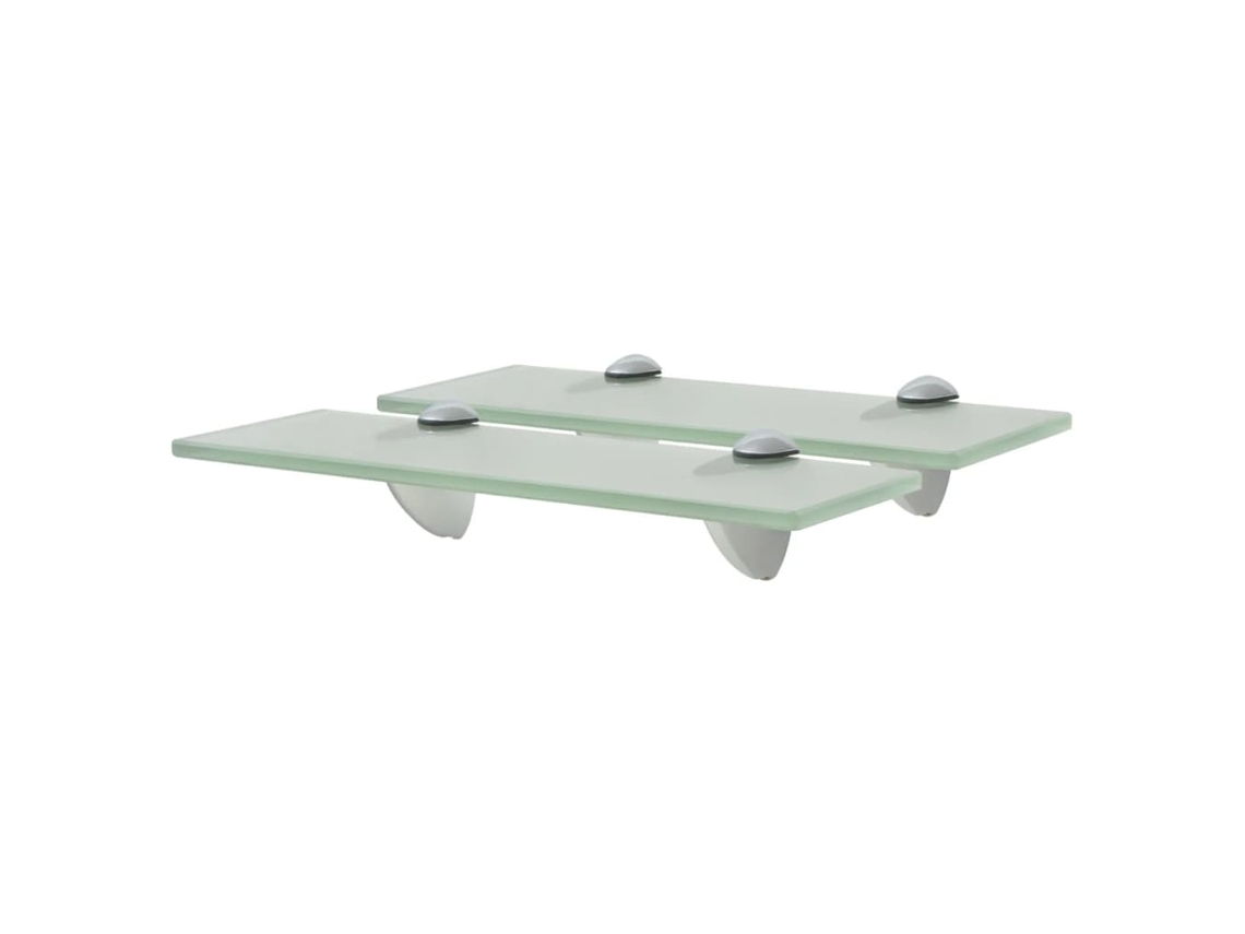 Vidaxl Prateleiras Flutuantes 2 Pcs Vidro 30x20 Cm 8 Mm
