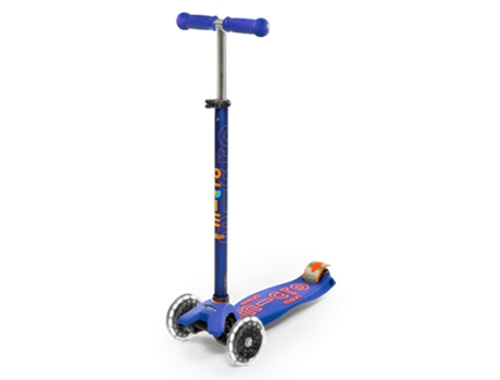 Luzes LED azuis Maxi Micro Deluxe Scooter