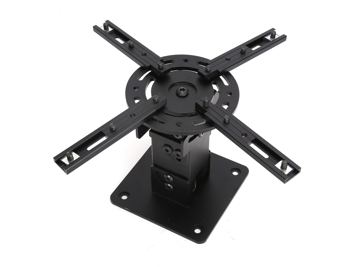 Soporte De Techo Para Proyector De Aluminio Con Rotación 360° Y Brazos Ajustables
