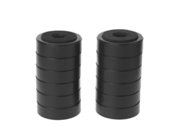 Base de Isolamento AQUAFORGE com Pés, Tapetes Antichoque e Hardware de Alta Configuração
