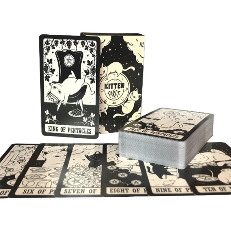 Cartas De Tarô Oráculo (versão Em Inglês) - Tabuleiro De Jogo De Adivinhação