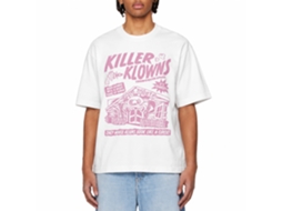 Rockinstone Killer Klowns Klown Flyer White Adult T-shirt Size:l