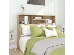 Vidaxl Cabeceira De Cama Carvalho Sonoma 140x19x103,5 Cm