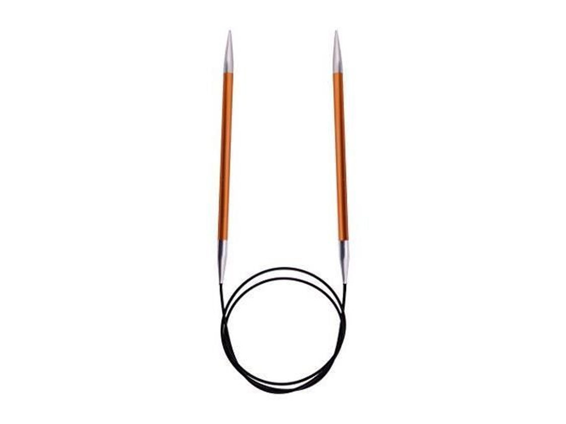Zing Especiais Para Tricô Circulares Intercambiáveis, Em Alumínio, Multicolorido, 3,50 Mm Kp47521 Knitpro