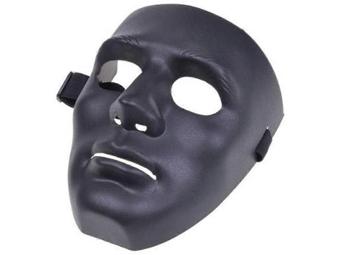 Máscara De Dança Hip-hop Para Cosplay, Máscara Para Baile De Halloween - Preta