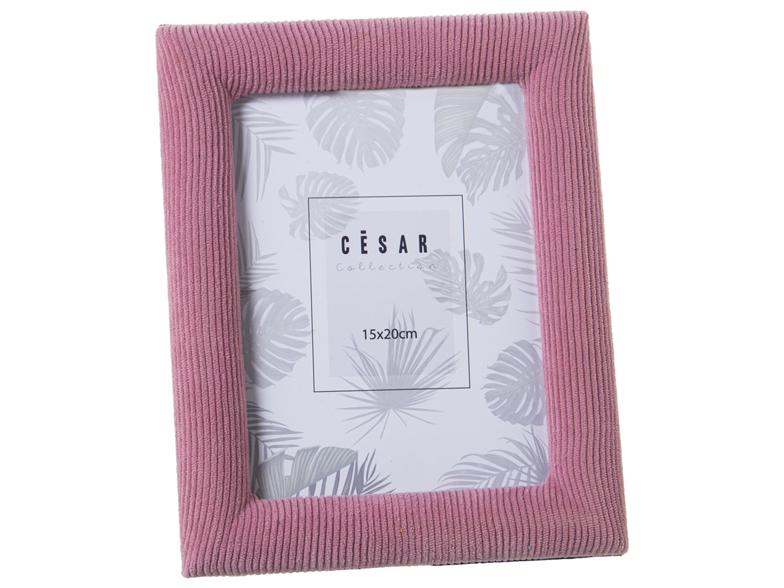 Moldura DRW Para foto 15x20 cm (Pano - Rosa)