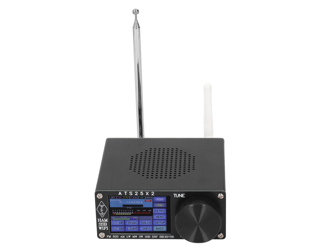 Laxiscreed Rádio Fm Portátil Com Varredura De Frequências E Alcance Total