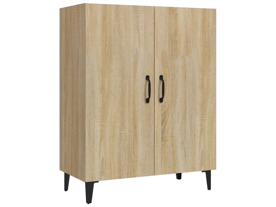 Aparador Carvalho Sonoma MAISON EXCLUSIVE 70x34x90 cm em Madeira Processada