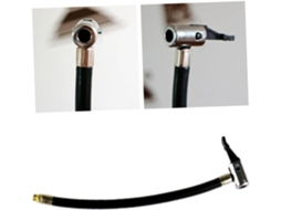 Mangueira de inflação de 2 peças para compressor de ar, extensão flexível para veículos.