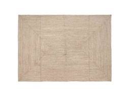 Conjunto 1 Tapete Moderno Vidaxl Castanho Juta (200 X 290 Cm)