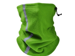 2026 Bufanda de Cuello Ajustável Polar Reflectante, Quente para Inverno, Esporte ao Ar Livre Ski, Ciclismo, Corrida Unissex S/MARCA