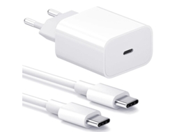 Carregador Usb C, Branco AQUAFORGE