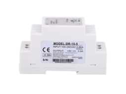 Fonte de Alimentação Switching Dr 15 15w 5v 3a Ranura Din | S/MARCA