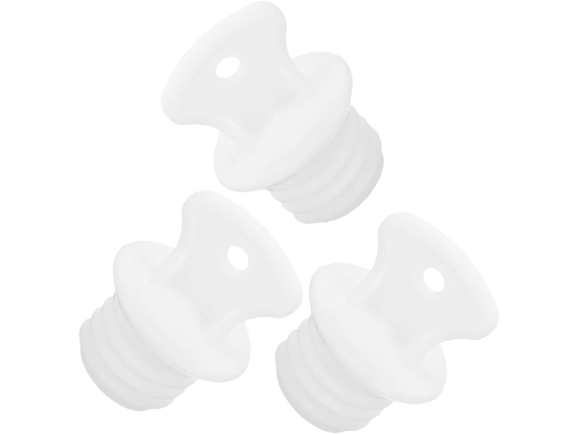 Conjunto De 3 Peças Tampas Para Bolsas Água Quente Homoyoyo, Com Pequenas Rolhas De Borracha Para Vedação Bolsas Água