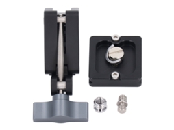 Photography Clamps Professional Center Shaft Extension Aluminum Alloy Stage Light Stand Clamps Camera Clamps With Quick Release Plate LAXISCREED