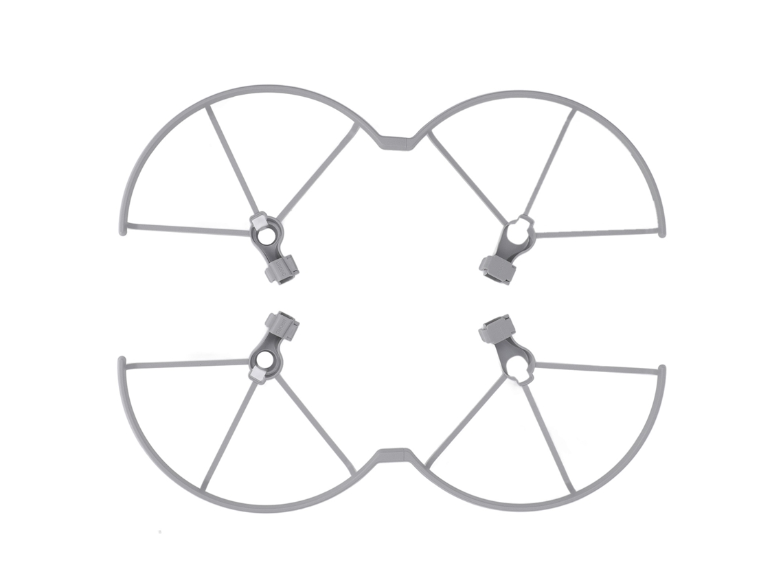 4 Peças De Anéis De Proteção De Hélice Cinza Leves Para Drone Air 2s Air 2 Slowmoose