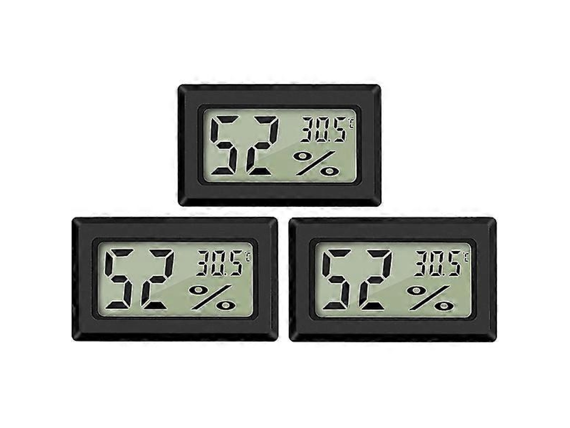 Mini Termômetro E Higrômetro Digital Lcd Para Temperatura E Umidade. Nostalgia88