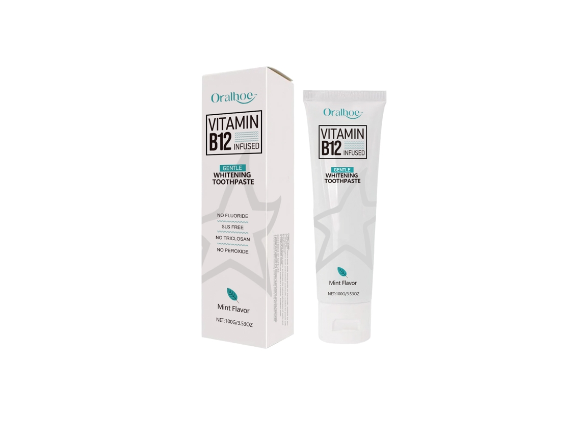 Pasta de Dentes Clareadora com Vitamina Branco Intenso