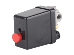 Laxiscreed Interruptor De Pressão Para Compressora De Ar Com Interface Npt 1/2", Ajustável Em 4 Portas