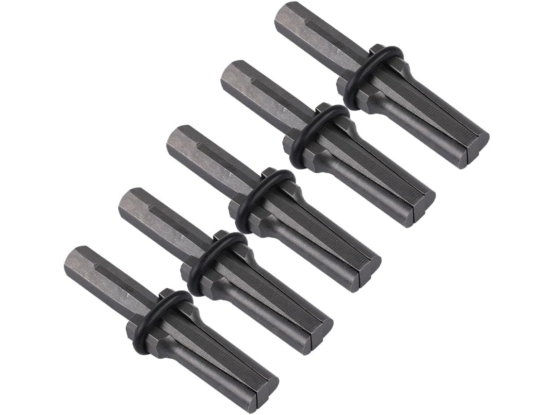 Conjunto De 5 Cunhas E Cunhas De Ajuste De 18 Mm Para Concreto E Rocha.