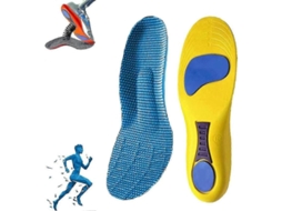 Insole Ortopédico Norelie para Suporte Arco Pé Alivio Fasceia Plantar Conforto Trabalho Esportes