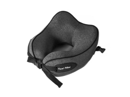 Lurelia Encosto De Cabeça Para Carro Em Espuma Viscoelástica, Conforto Cervical, Preto, Ref. L0955