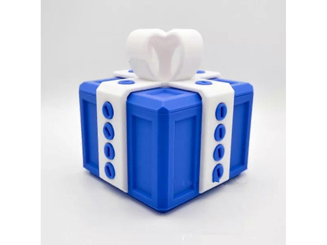 Caixa De Presente 3d Irritante Com Parafusos, Caixa De Presente Irritante Com Compartimento Giratório Para Guardar Coisas. Aquaforge