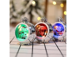 Decoración De Navidad De Madera Con Corte Laser Colgante Para Árbol De Navidad Con Cuerda