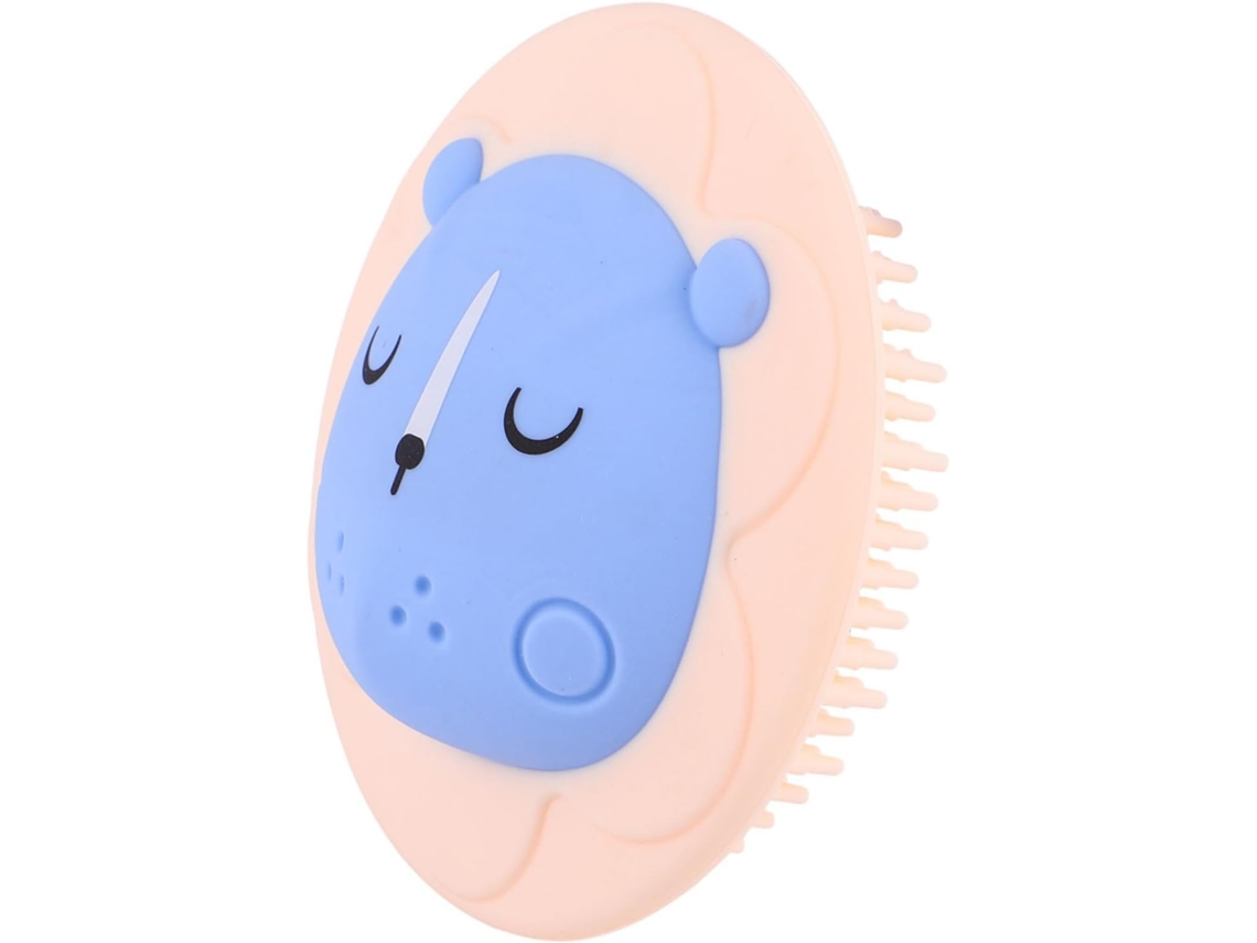 Escova De Banho Silicone Para Meninos E Meninas Azul Versátil Cuidados Suaves Com A Pele