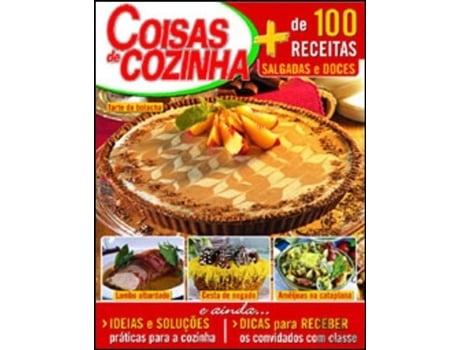 Livro Coisas de Cozinha - Volume 1