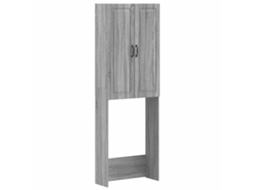 Vidaxl Armário De Banheiro Utrecht Sonoma Cinzento 66 X 25,5 X 190 Cm