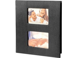 Álbum de Linho com 200 Bolsos Horizontais para Fotos de 10x15cm , 50 Folhas/ 100 Páginas(comporta 200 Fotos) BRILVIBERA (6 Polegadas)