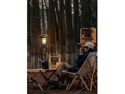 Lanterna De Acampamento, Lâmpada Led Retrô Portátil, Lâmpada De Acampamento, Iluminação Externa, Lâmpada De Carregamento De Bateria Olysi Shop