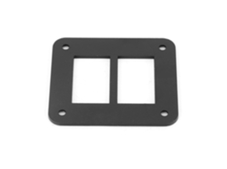 Support de Panneau d'Interrupteur en Aluminium Noir SFUSHOS