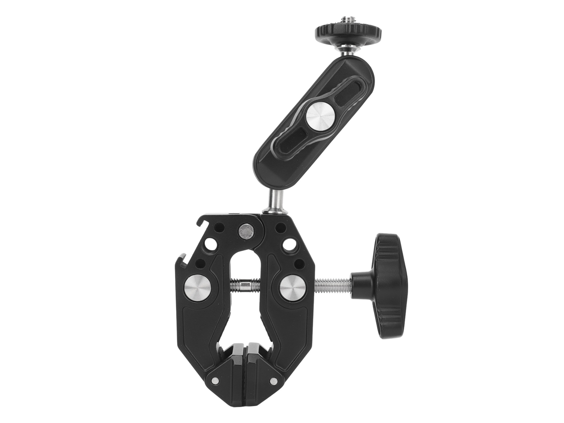 Soporte De Cámara Super Clamp Com Braço Articulado E Cabeça Esférica Para Slr, Monitores E Luzes Led