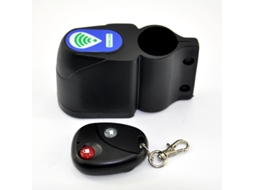 Lurelia Cadeado Bicicleta, Antirroubo, Alarme 105db, Controlo Remoto, Sem Fios, Chave, Portátil, Conjunto 2 Peças, 2x9,6x6cm