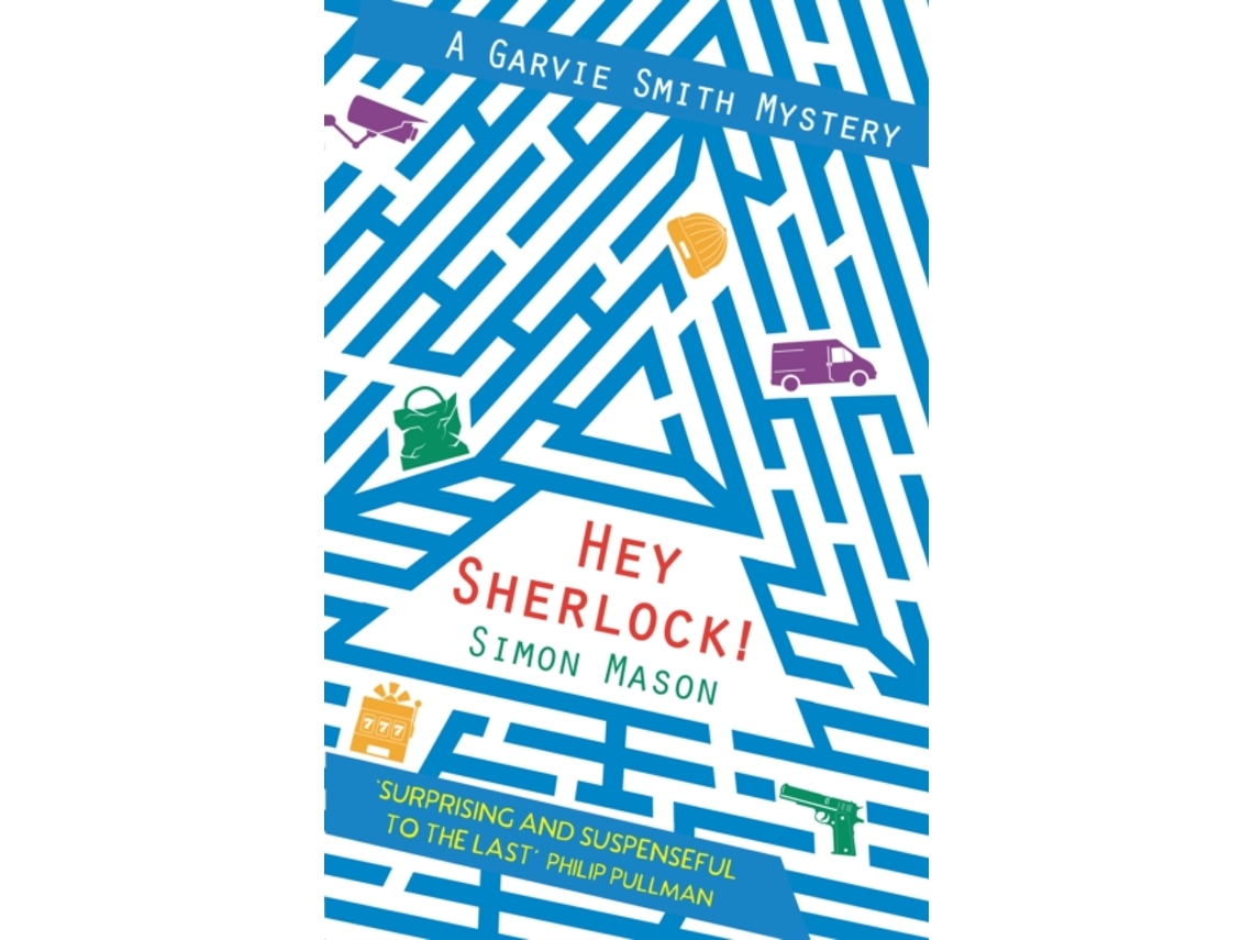 Livro Hey Sherlock! de Simon Mason (Inglês)