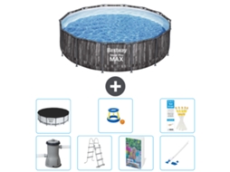 Bestway Piscina Bestway Steel Pro Max Redonda - 427x107 Cm - 8-peças S590