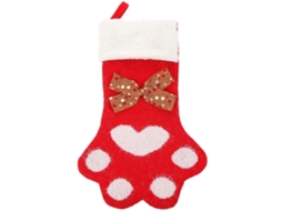 Pingente De Meia De Natal, Pingente De Meia De Tecido, Sacola De Presente De Natal, Enfeite Decorativo De Natal Olysi Shop