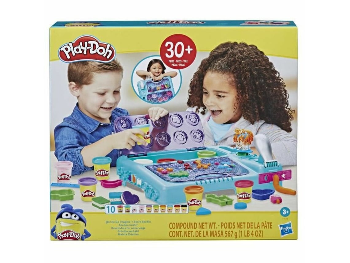 Plasticina PLAY-DOH Studio 30 Pcs (Idade Mínima Recomendada: 3 anos)