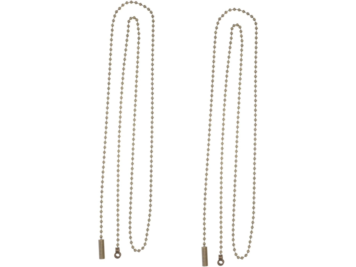 Conjunto De 2 Peças De Corrente Para Luminária De Teto E Parede